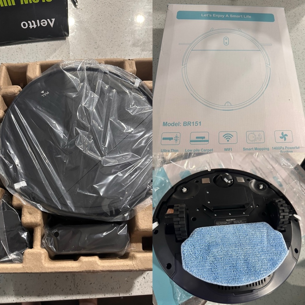 Let’s enjoy a smart life mopping dusting vacuum